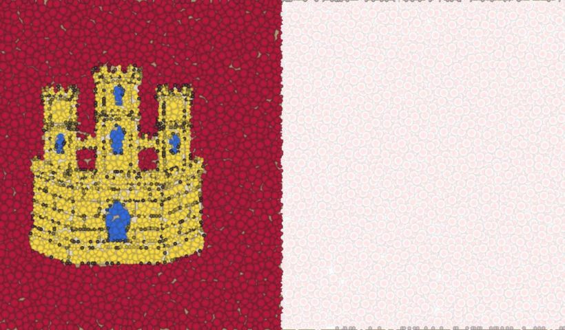 Bandera Castilla La-Mancha. Estudio Elecciones 28-A